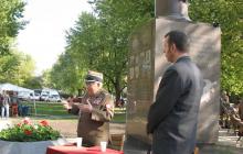 Spotkanie płk. Tadeusza Kowalskiego, Kawalera Orderu VM, z młodzieżą na warszawskim Żoliborzu