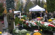 Ceremonia pogrzebowa płk. Zygmunta Łabędzkiego "Łosia"