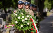 100. rocznica urodzin gen. Stanisława Komornickiego "Nałęcza" - uroczystość na Powązkach Wojskowych